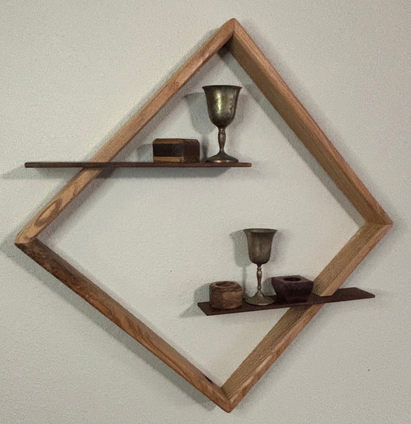 A shelf that’s more than storage — it’s functional art.